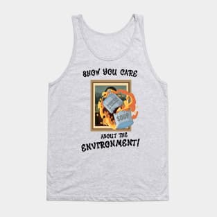 Pumpkin soup attack - Mona Lisa (on light colors) Tank Top